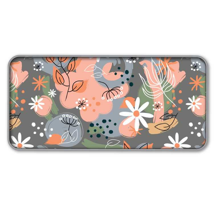 Pad Mouse Cdtek Flowers XL (Notebook + Mouse) 84X38cm