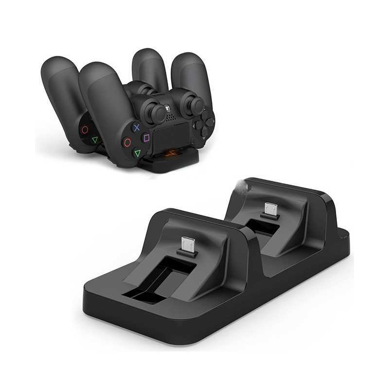 Base Cargador Para Joystick PS4 Dinax DXBA2CAJOY