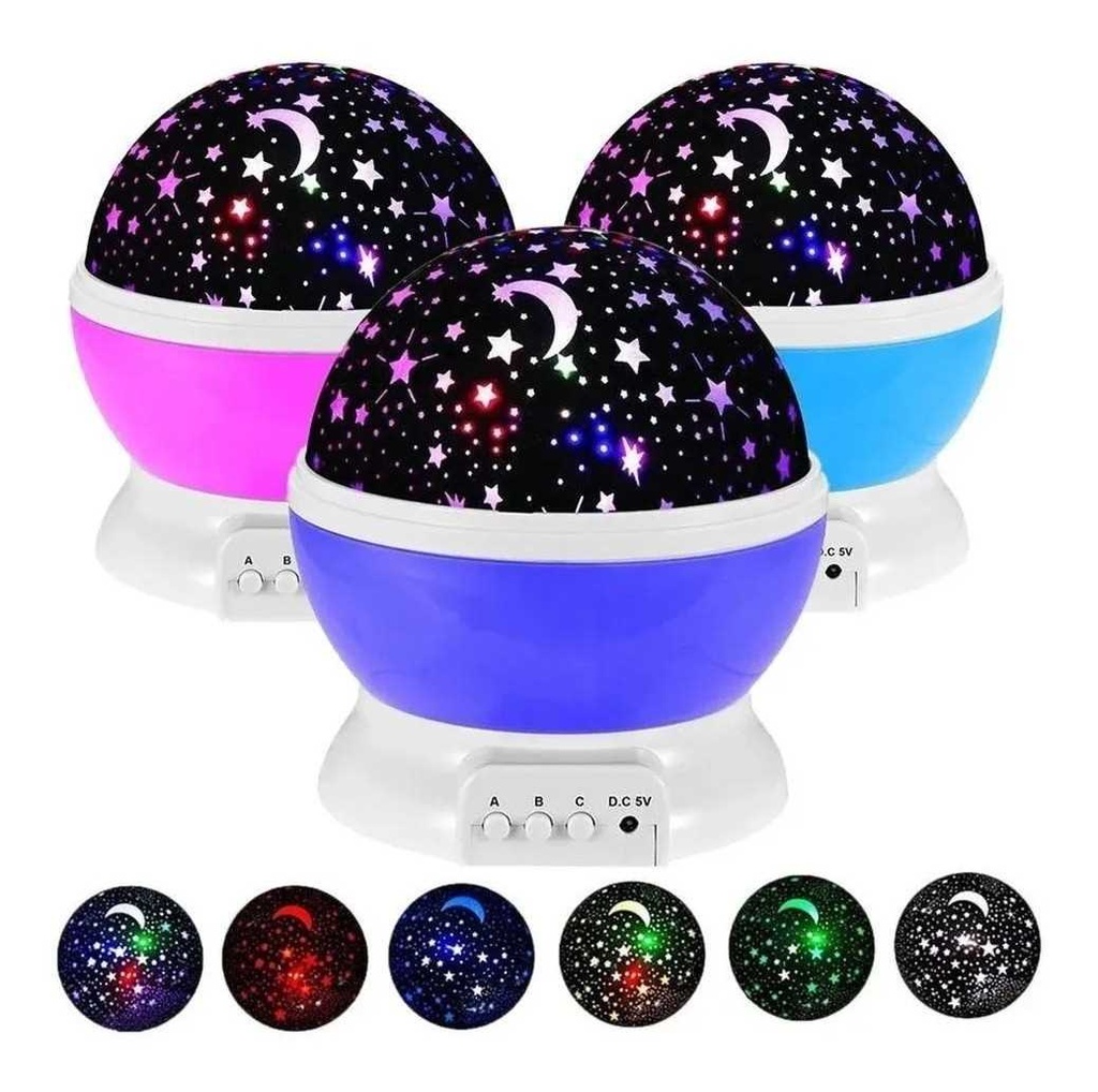 Lámpara Velador Led Dinax Sueños (Con Luz Colores) USB