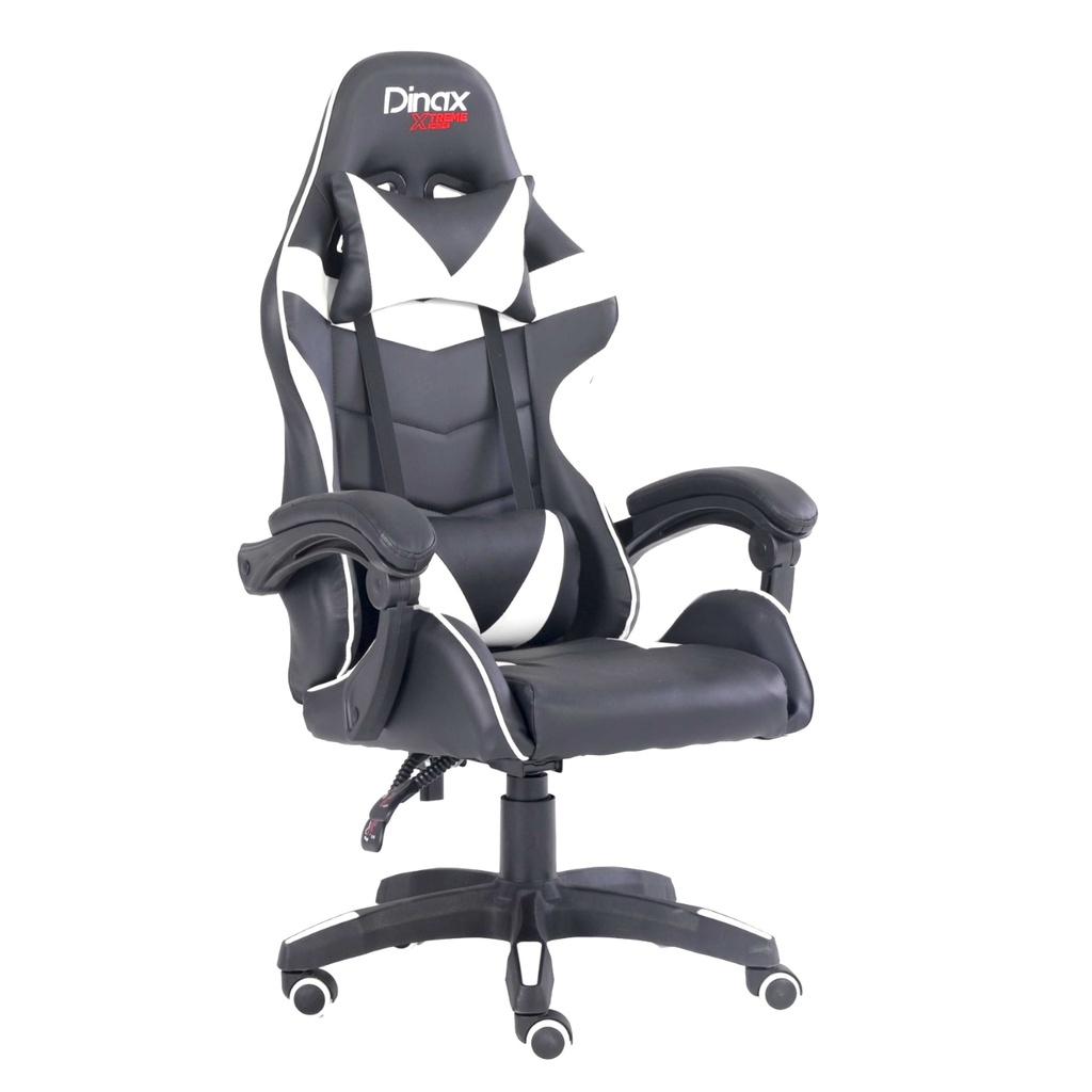 Silla Gamer Dinax Black-White D463T