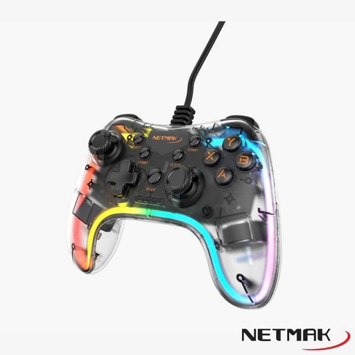 Joystick Netmak PC/PS3 RGB NM-DASH