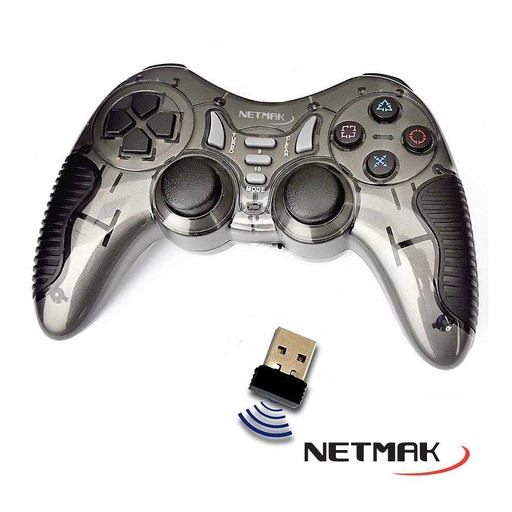 Joystick Netmak Inalámbrico PC/PS2/PS3 NM-XTREME