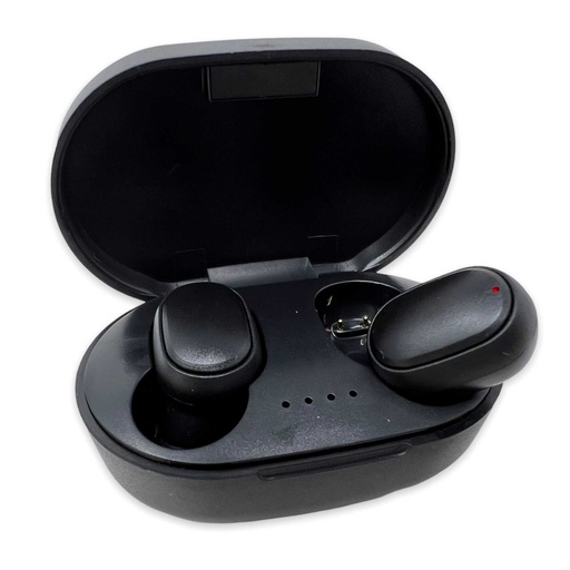 Auricular Bluethoot Earbuds A6S Negro