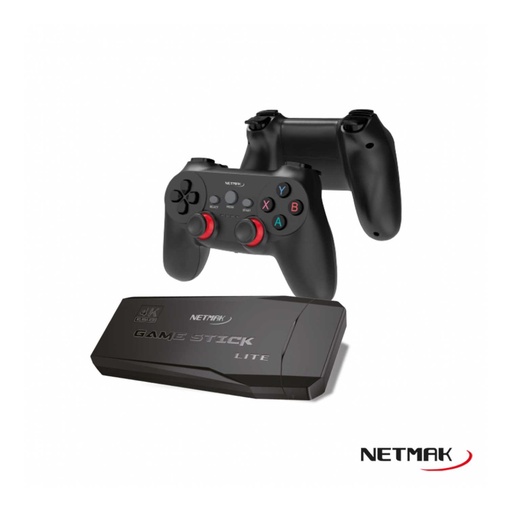 Consola De Juegos Netmak NM-M8 C/2 Joysticks HDMI 10000 Juegos