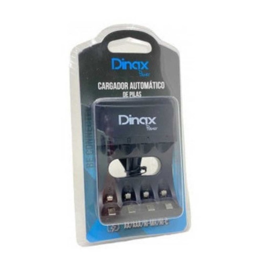 Cargador De Pilas Dinax USB P/4 Pilas (AA Y AAA)