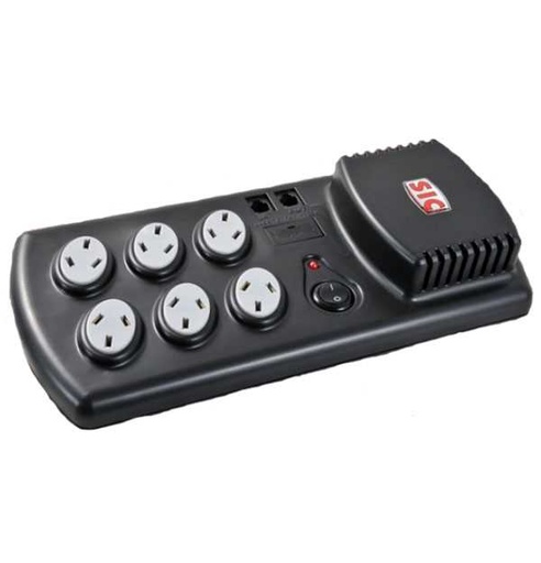 Estabilizador Sic  Neo 1200VA De 6 Tomas