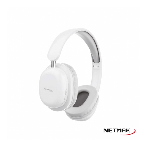 Auricular BT Netmak Vincha NM-LIVE Blanco
