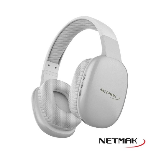 Auricular BT Netmak Vincha NM-VOLT White