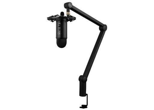 Micrófono Logitech Yeticaster C/Soporte Blackout