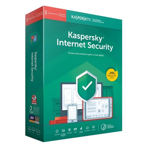 Antivirus Kaspersky Internet Security 1 PC 1 Año