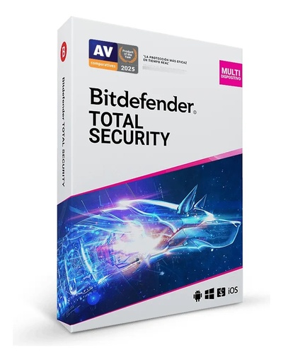 Antivirus Bitdefender Total Security 1 PC 1 Año