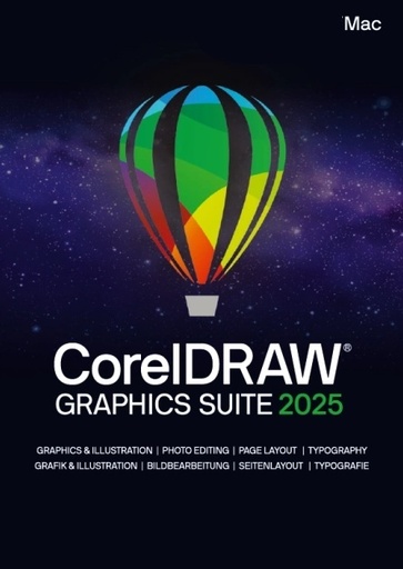 CorelDRAW Graphics Suite 2025 MAC